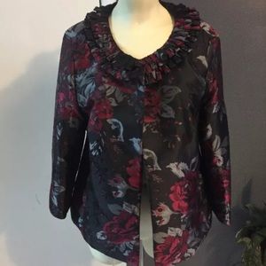 Lavender & honey swing jacket size L